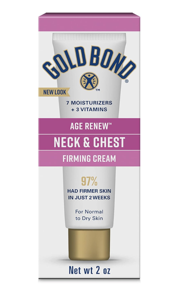 Gold Bond Age Renew Neck & Chest Firming Age Renew Cream, 2 oz., Clinically Tested Skin Firming Cream